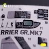 Kelik K32038 GR.MK7 Harrier - interior 3D decals for Trumpeter kit 1/32